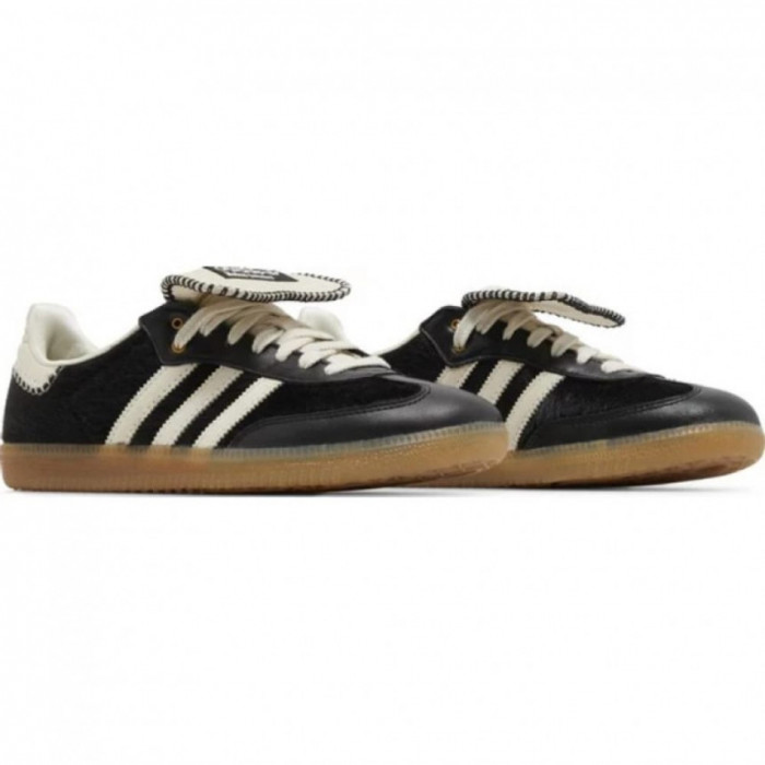 ADIDAS X WALES BONNER SAMBA PONY CORE BLACK