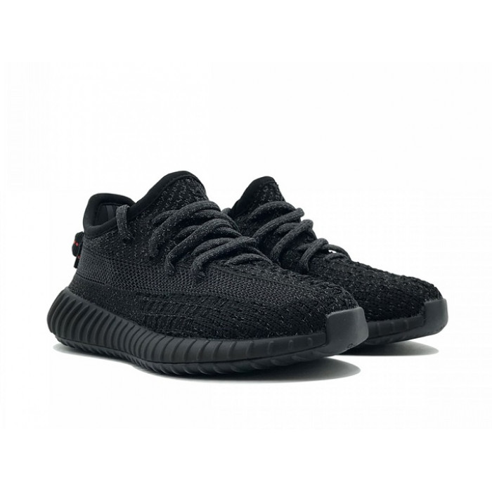 Кроссовки Adidas Yeezy 350 V2 Kids Black Reflective